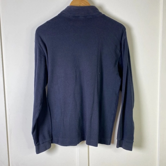 014 Original Fila Roll Neck Top Long Sleeve Blue Large - Picture 5 of 10